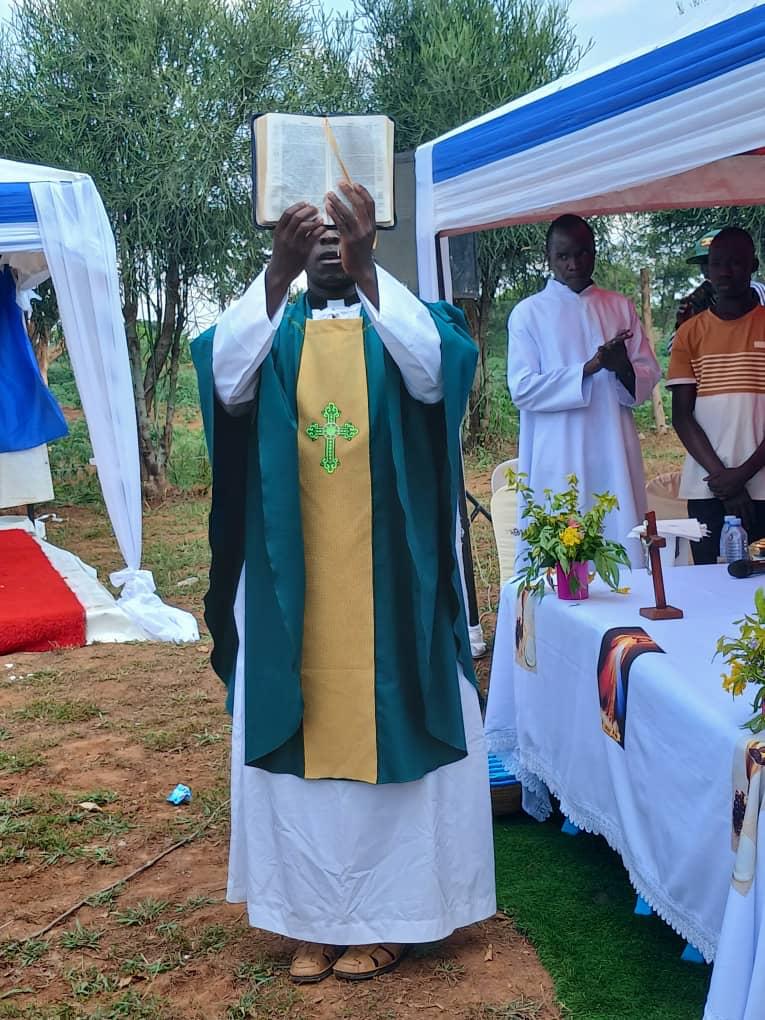 The thanksgiving service held at the campus